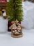 Sagrada Familia Decoração Vila Natalina Poliresina Bege 9cm - comprar online