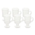 Conjunto de 6 Taças de Capuccino com Alça e Pé de Vidro 114ml