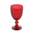 Conjunto 6 Taças de Água de Vidro Roman Vermelho 345ml - Wolff - Lojas Prado