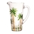 Jarra de Cristal Palm Tree Handpaint 1,2L - Wolff - comprar online