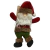 Papai Noel Pelúcia Scotch Pendente Vermelho e Verde 16,5cm - Magizi