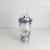 Copo Decorativo de Plástico com Canudo e Luz Led Astronauta 460ml - Lyor na internet