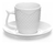 Jogo 6 Xícaras Café Brixton E Pires Em Porcelana Branca 65ml - Lojas Prado