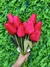 Buquê De Tulipa Vermelha Artificial - loja online