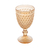 Conjunto 6 Taças de Água de Vidro Bico de Abacaxi Âmbar Metalizado 325ml - Lyor - comprar online
