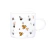 Jogo com 2 Canecas de Vidro Borossilicato Bee 125ml - Lyor