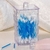 Porta Cotonete / Algodão 285ml Glamour Transparente - Plasutil