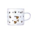 Jogo com 2 Canecas de Vidro Borossilicato Bee 125ml - Lyor - Lojas Prado