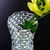 Vaso de Vidro Bubble 7cm x 7cm x 18cm - Lyor