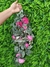 Pendente Galhos de Flores Rosas Artificial Para Arranjo Permanente -65cm - Lojas Prado