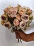 Arranjo Floral Artificial De Flores De Botões - 33cm