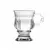 Conjunto Xícaras para Cappuccino com Pé de Cristal Diamante 142ml - Lyor na internet