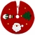 Saia Vermelha Decorada para Árvore de Natal 90cm - Magizi - comprar online