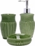 Jogo De Banheiro 3 Peças Marine Green 325ml - Mimo Style