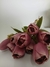 Buquê De Tulipa Rose Artificial na internet