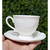 Jogo de Xícaras de Café de Porcelana com Pires Butterfly Flower 100ml - Lyor - comprar online