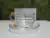Xícara de Chá com pires Little Bee 200ml de Cristal Ecológico - Lyor na internet