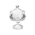 Potiche Decorativo de Cristal com Pé Louise 14cm x 23cm - Wolff