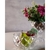 Centro de Mesa de Cristal Deli Diamond 18cm x 10cm - Lyor