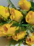 Arranjo Artificial Buque Botão De Rosas Amarelas com 18 Unidades - comprar online