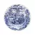 Jogo de Pratos Fundos Donna Cena Inglesa Azul 21,5cm - Oxford