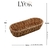 Cesta de Fibra Natural 43,5cm X 15cm X 8cm - Lyor - loja online