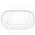 Travessa de Cristal Bubble 21cm x 12cm x 2cm - Lyor - Lojas Prado
