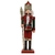 Quebra Nozes Vermelho e Verde Decorativo com Cetro 40cm Natal - Magizi