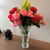 Vaso de Vidro Diamond 8cm x 15cm - Lyor - loja online