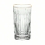 Copo Alto Cristal Diamante Lyor 280 ml com Fio de Ouro na internet