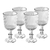 Conjunto 4 Taças de Vidro para Licor Lines 75ml - Wolff