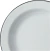 Kit 6 Pratos Esmaltados Branco Fundo 22cm Alumínio - Yangzi Branco - loja online