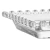 Travessa Retangular de Cristal Coração 30cm x 13cm x 3cm - Lyor - loja online
