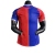 Camisa Crystal Palace I 23/24 - Jogador Macron Masculina - Vermelha e azul com detalhes em branco - comprar online