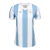 Camisa Seleção Argentina Edição Comemorativa 25/26 - Torcedor Adidas Masculina - Branca com listras em azul