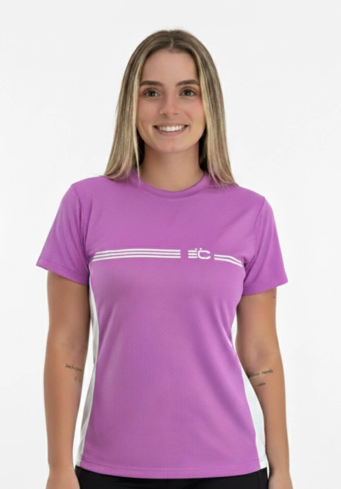 Baby Look Color Move - Lilás