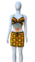 Imagem do Conjunto saia e Cropped Emogi