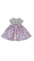 Vestido crochê Infantil Fadas