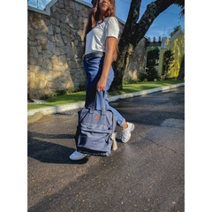Bolsa Mochila Feminina Notebook Escola Faculdade trabalho Reforçada com compartimento interno - comprar online