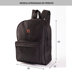 Bolsa Mochila Unissex Resistente a Água Reforçada Casual - loja online