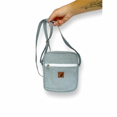 Bag Jeans Bolsa Transversal Fermina de Ombro Tiracolo com alça regulável