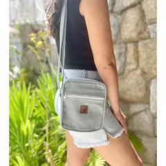 Bag Jeans Bolsa Transversal Fermina de Ombro Tiracolo com alça regulável - comprar online