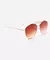 Óculos de Sol Aviador Triton Unissex Dourado - Estilo Clássico e Moderno - Sunset Por do Sol
