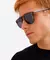 Óculos de Sol Masculino Quadrado Triton Preto - Único e Poderoso | Pôr do Sol