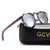 Óculos de Sol GCV - Modelo em Madeira Nogueira e Hawksbill Leopardo | Design Ultraleve e Polarizado | Unissex e Fashion para Homens e Mulheres - Sunset Por do Sol