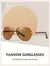 Óculos de Sol BARCUR - Modelo Vintage em Alumínio com Revestimento Polarizado | Estilo Clássico Unissex para Homens e Mulheres | Perfeito para Condução e Acessórios de Moda - Sunset Por do Sol