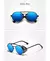 Imagem do Óculos de Sol Kingseven - Modelo Gótico Steampunk Vintage | Armação de Metal Redonda e Lentes Polarizadas | Estilo Clássico para Homens