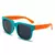 Óculos de Sol Dobráveis Infantil - Proteção UV400, Design Quadrado e Colorido para Meninos e Meninas. - Sunset Por do Sol