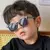 Óculos de Sol Infantil Vintage Quadrado - Proteção UV400 para Meninas e Meninos, Estilo Clássico e Confortável - comprar online
