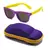 Óculos de Sol Infantil Clássico - Modelo em Silicone e TR90 com Proteção UV400 | Design Confortável e Seguro para Meninos e Meninas | Perfeito para Proteção Solar